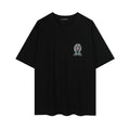 Chrome Hearts Rainbow Floral Cross Graphic T-Shirt — front