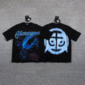 Glazagod Blue Graphic Short-Sleeve T-Shirt — hero