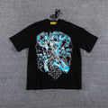 GUAPI Blue Graphic Short-Sleeve T-Shirt — hero