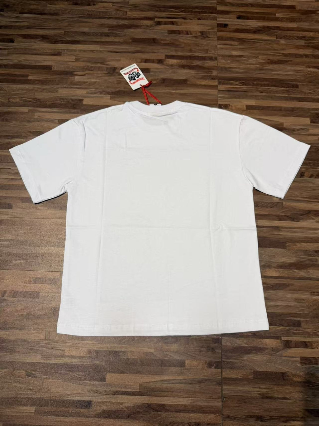 ASAALL Black and Red Front Graphic T-Shirt — back