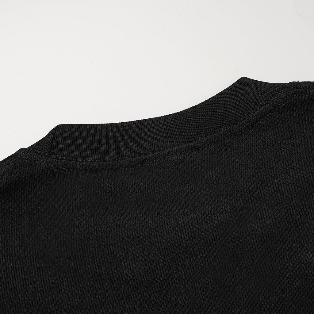 ASAALL Multicolor Wordmark Graphic T-Shirt — detail