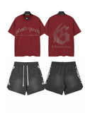 Godspeed Gothic G T-Shirt and Shorts Set — front