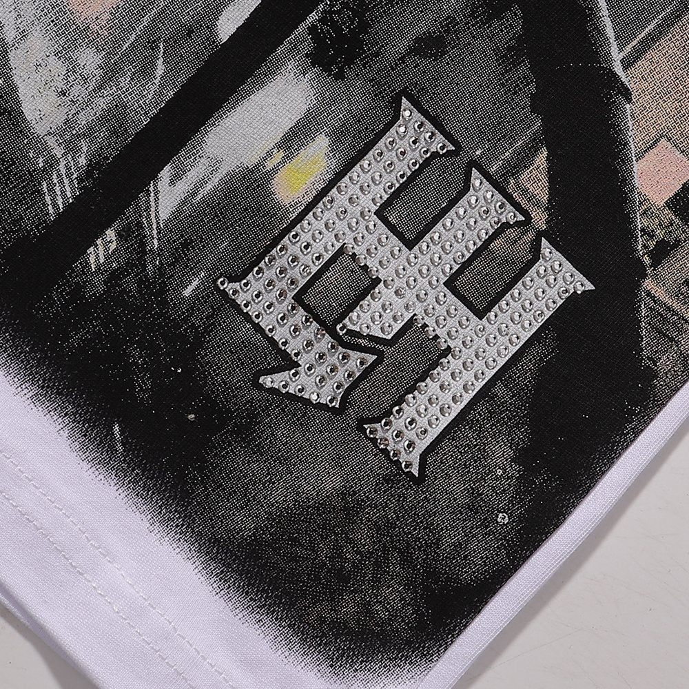 Life Hustlere Cat Women No Days Off Graphic T-Shirt — detail