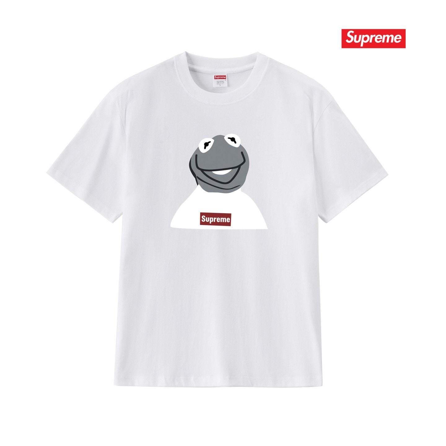 Supreme Kermit Graphic T-Shirt — front