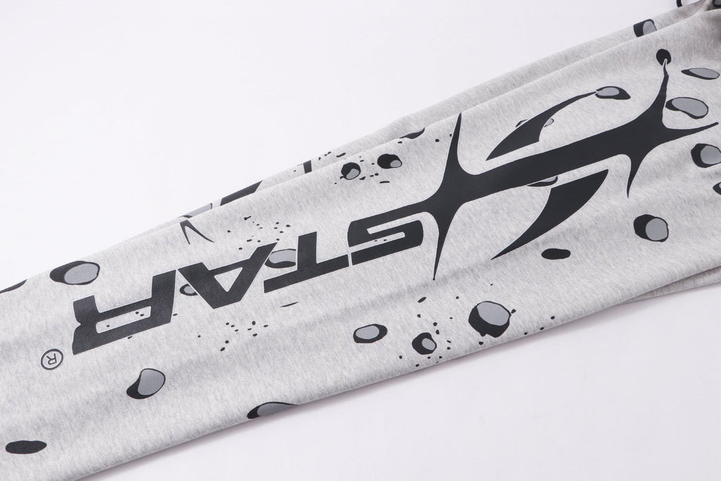 Hellstar 816 Splatter Graphic Sweatpants — detail