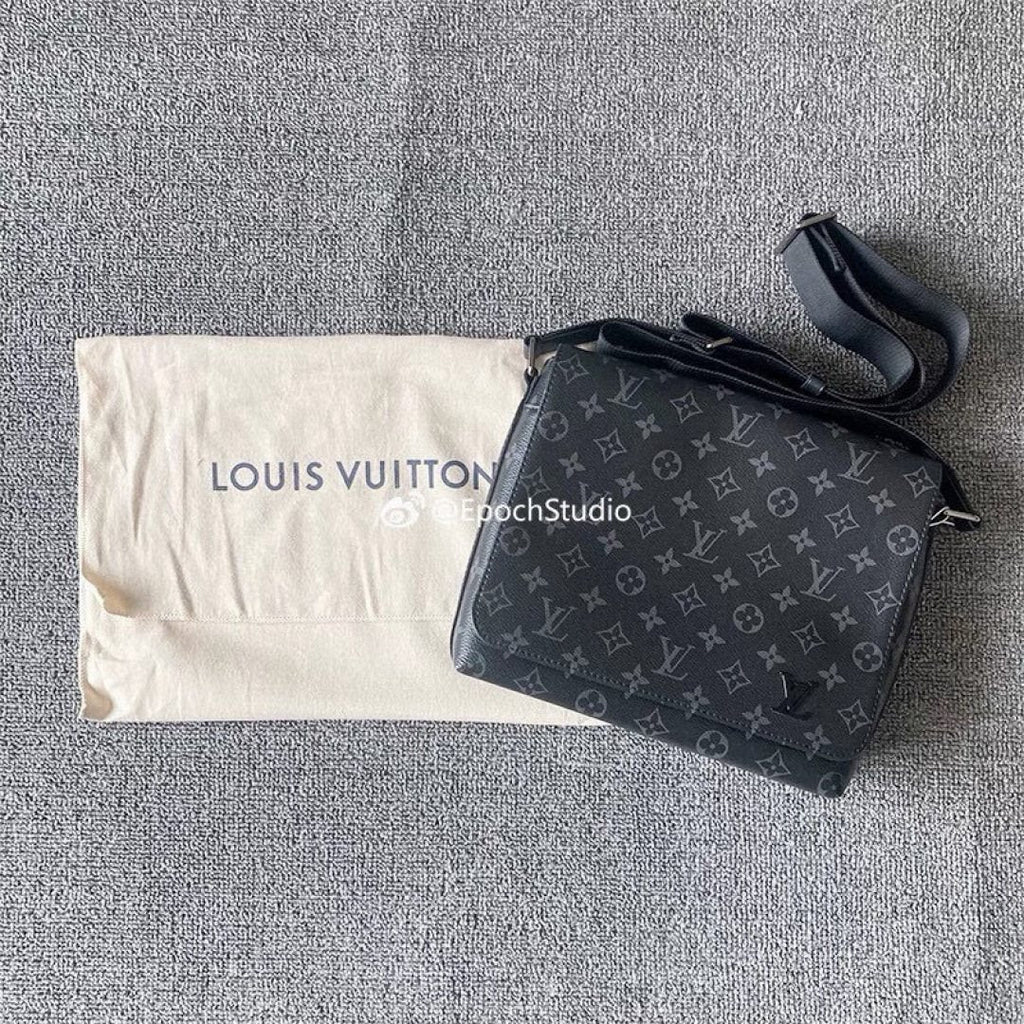 Louis Vuitton Duo Monogram Flap Messenger Bag — hero