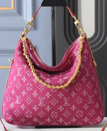 Louis Vuitton Curved Monogram Chain Shoulder Bag — hero