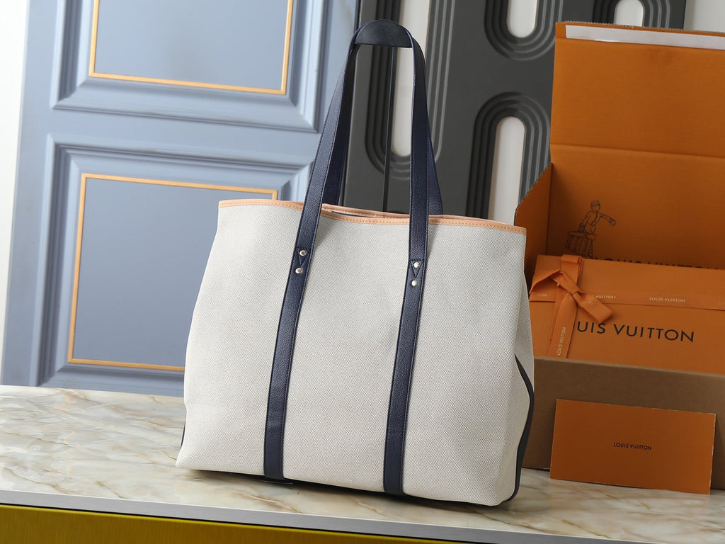 Louis Vuitton Escale Cotton Tote Bag — back