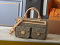 Louis Vuitton Monogram Twin-Pocket Denim Handbag — hero