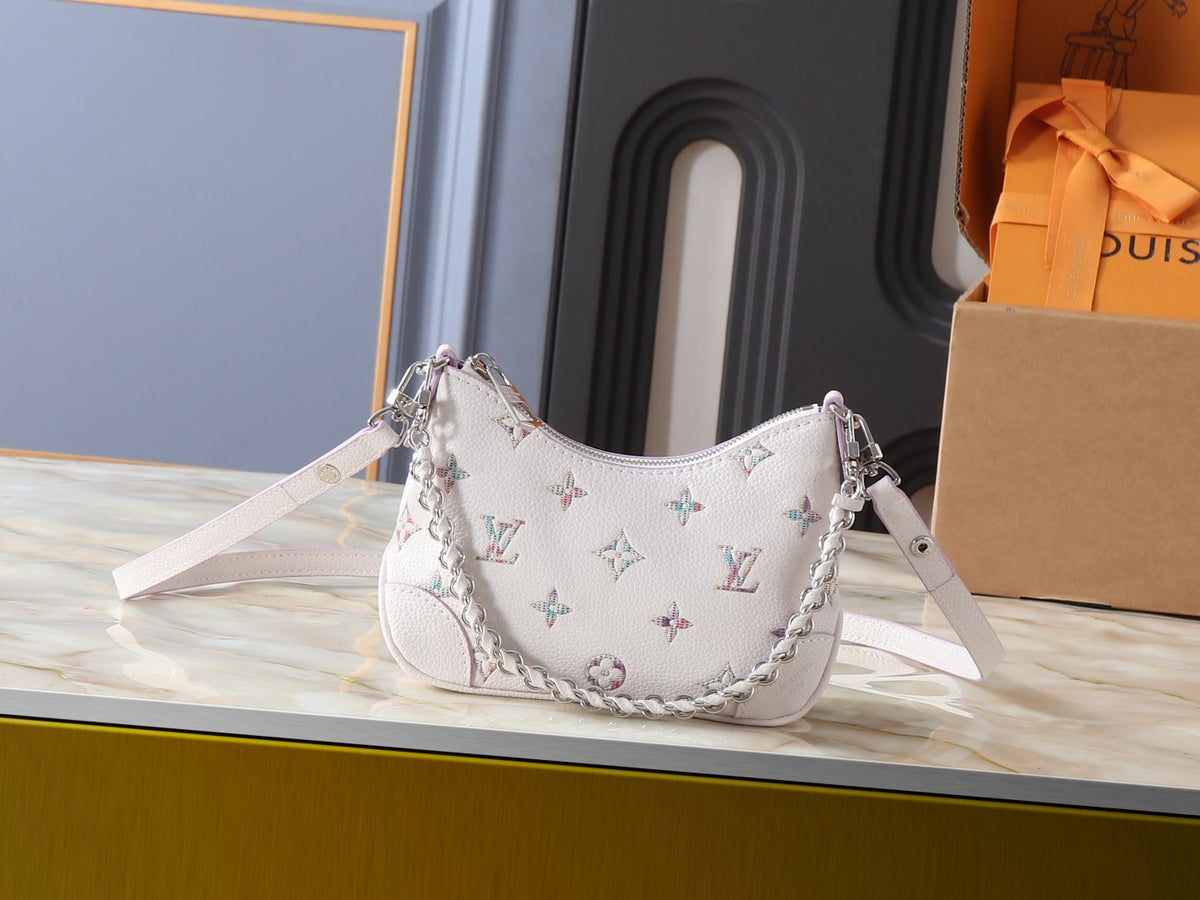 Louis Vuitton Pastel Motif Curved Shoulder Bag — hero