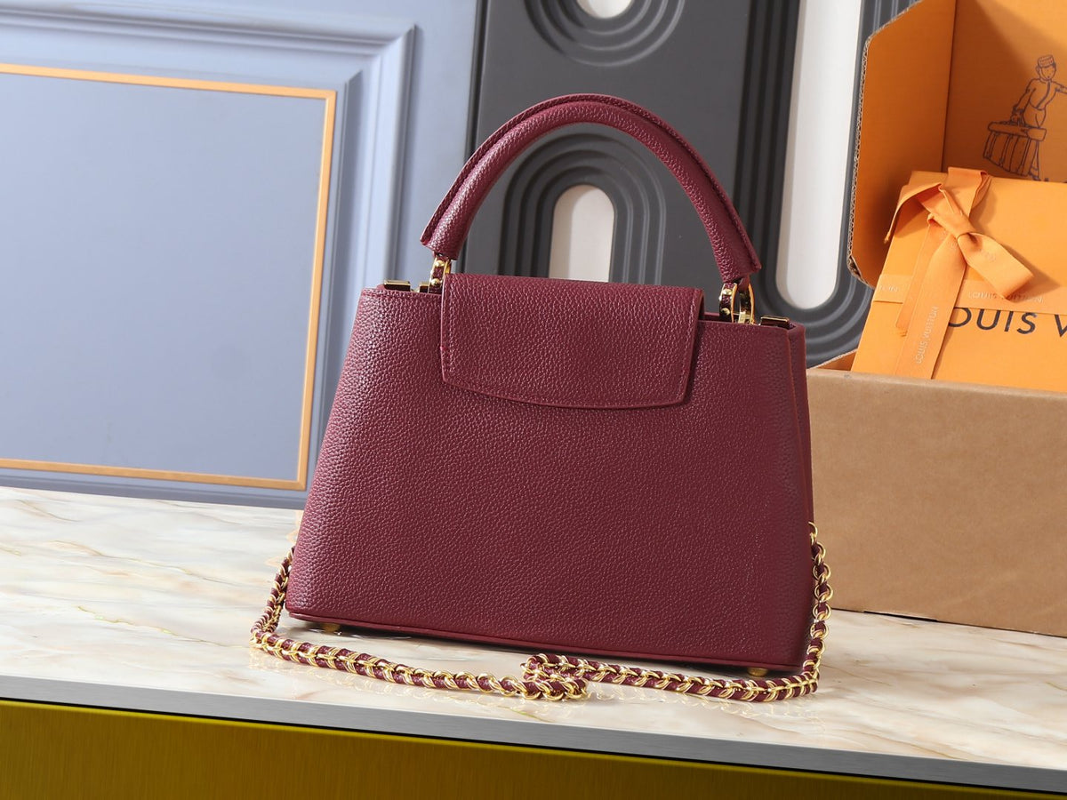 Louis Vuitton Capucines Top-Handle Handbag — back