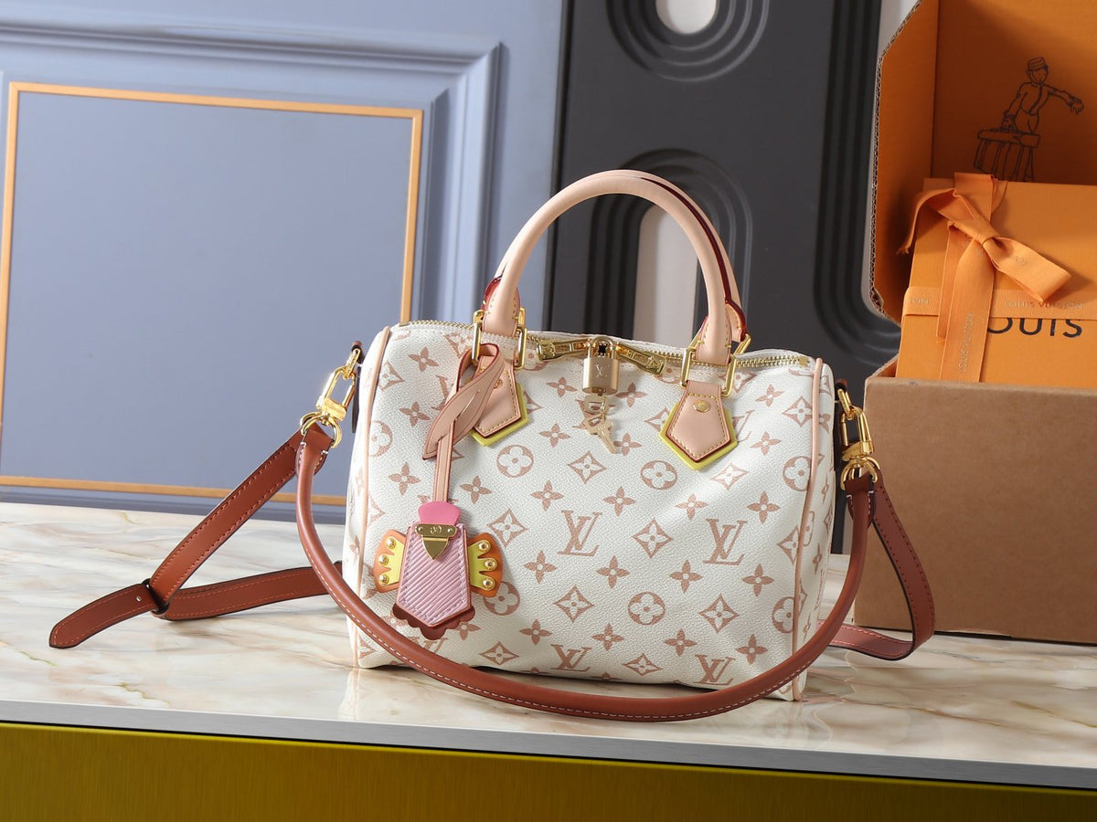 Louis Vuitton Crafty Speedy Bandoulière Monogram Bag — hero