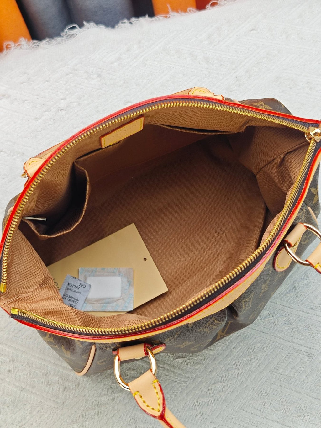 Louis Vuitton Tivoli Monogram Bowling Handbag — detail