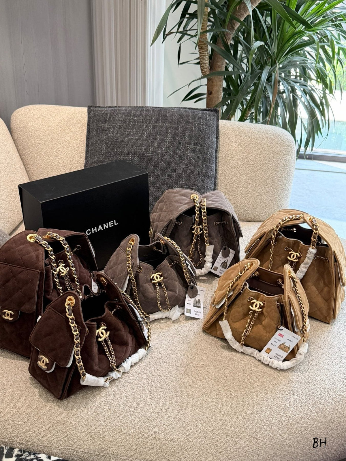 Chanel 25 Quilted Shoulder Bag — comparison