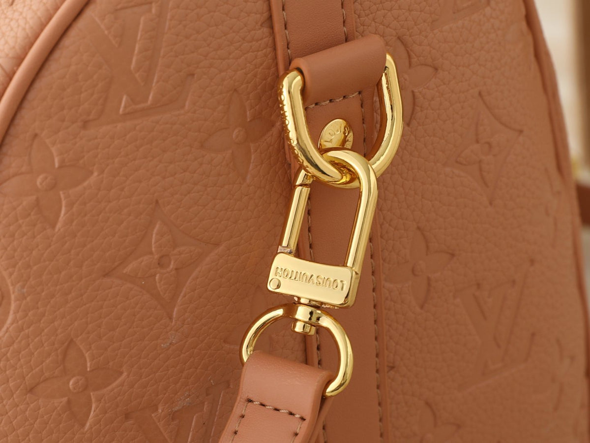 Louis Vuitton Speedy Soft Monogram Empreinte Handbag — detail