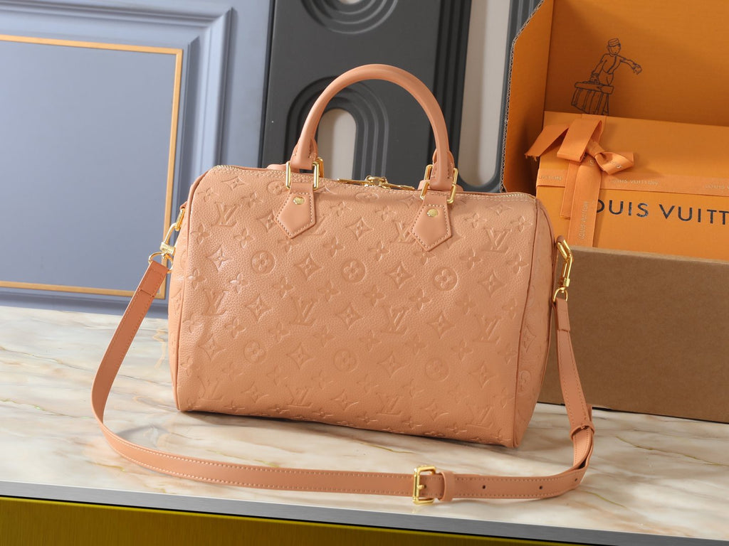 Louis Vuitton Speedy Soft Monogram Empreinte Handbag — back