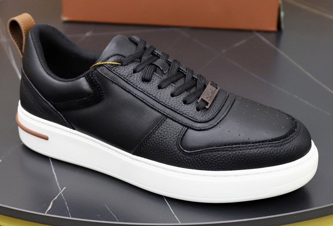 Loro Piana Week End Walk Low-Top Sneakers — front