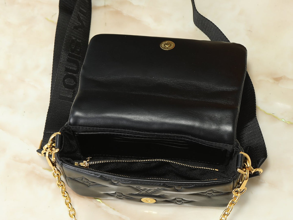 Louis Vuitton Bubblegram Wallet on Strap — detail
