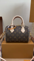 Louis Vuitton Speedy Monogram Satchel with Pale Trim — hero
