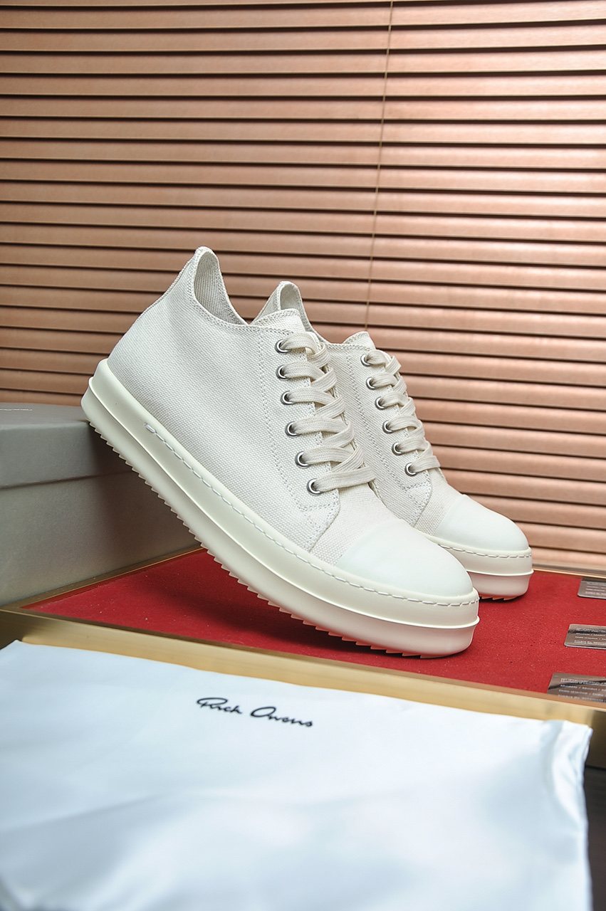 Rick Owens Toe-Cap Platform Sneakers — front