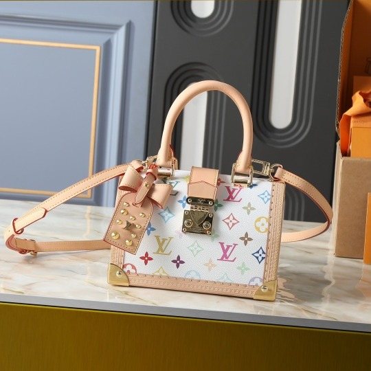 Louis Vuitton Speedy Trunk Monogram Top-Handle Bag — front