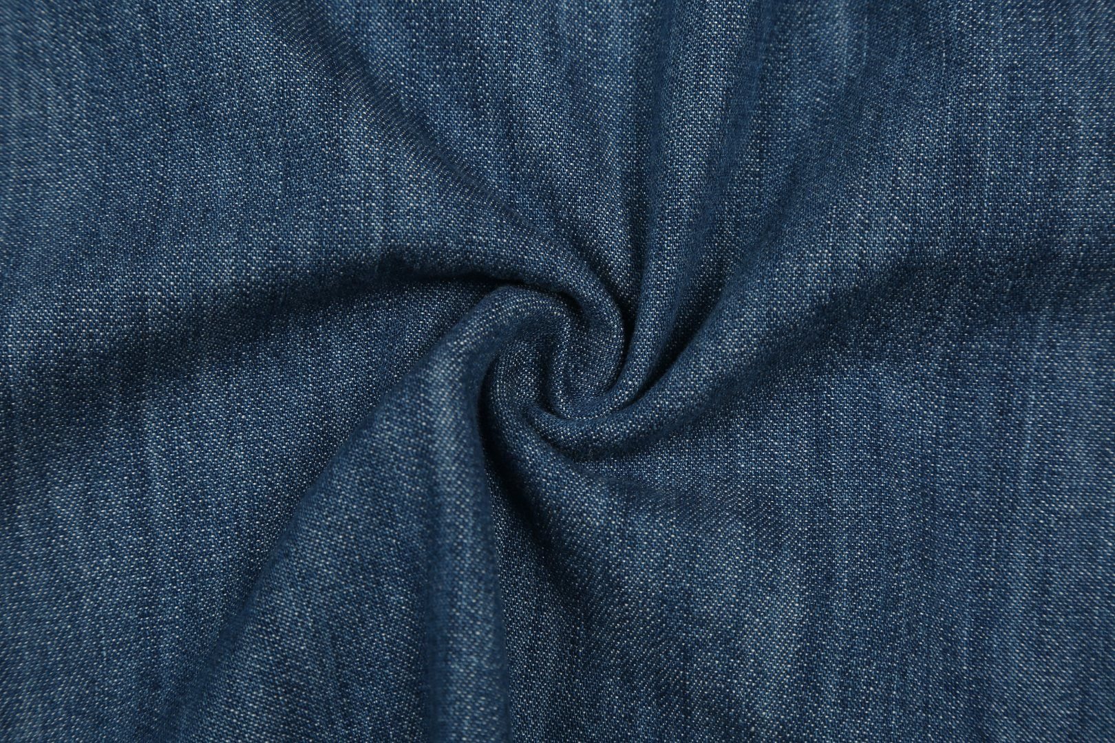 Test2-Ralph Lauren Slub Denim Short-Sleeve Button-Up Shirt — fabric