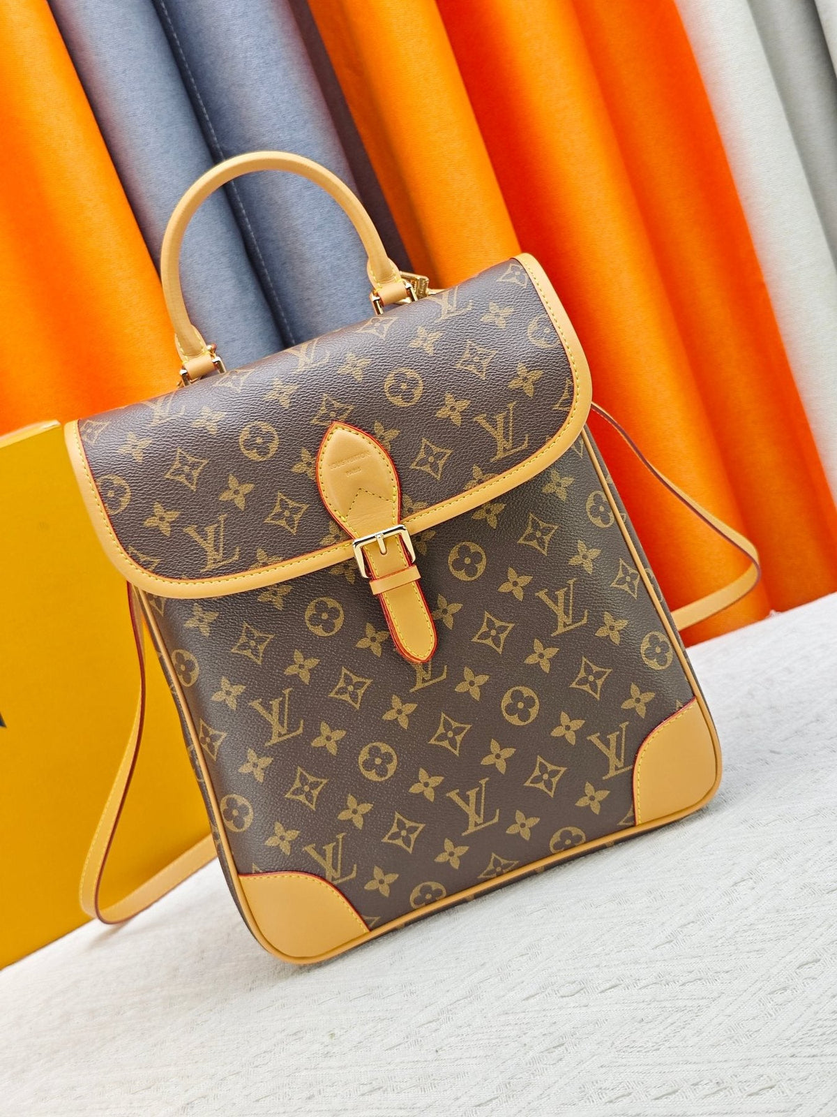Louis Vuitton Diane Monogram Backpack — front