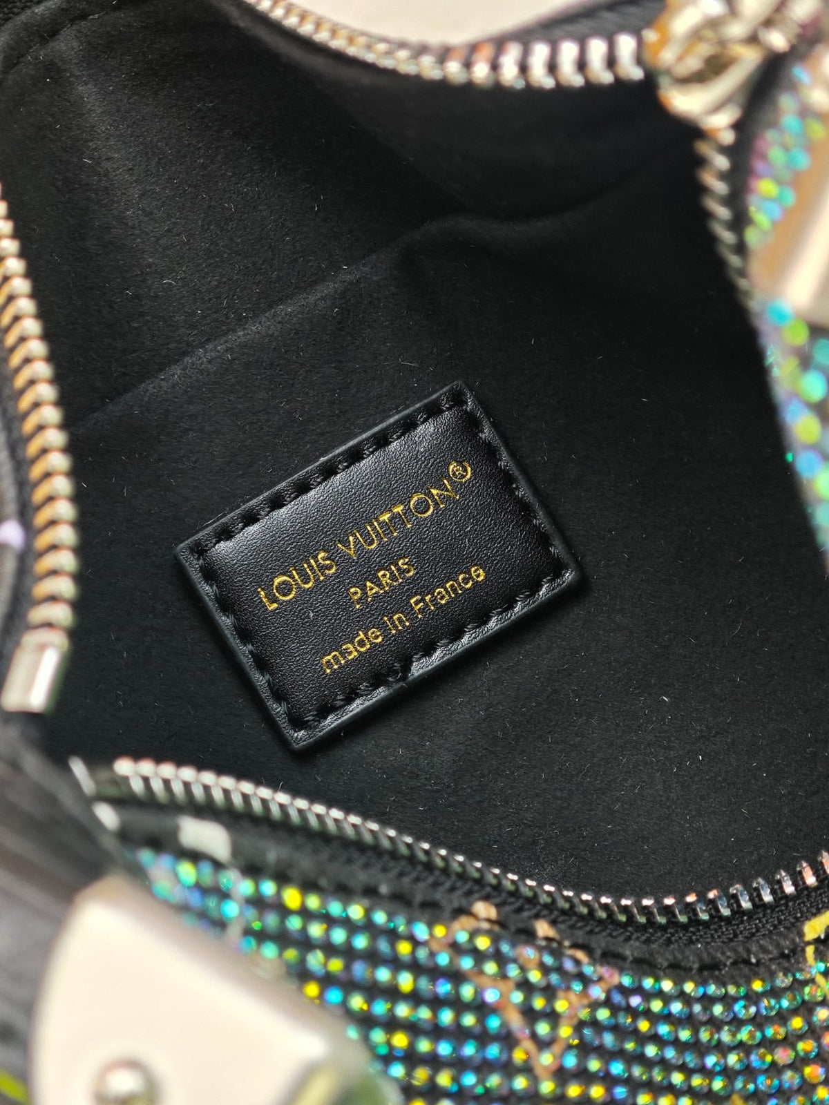 Louis Vuitton Side Trunk Sparkling Monogram Shoulder Bag — detail