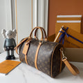 Louis Vuitton Keepa Bandouière Monogram Duffel Bag — hero
