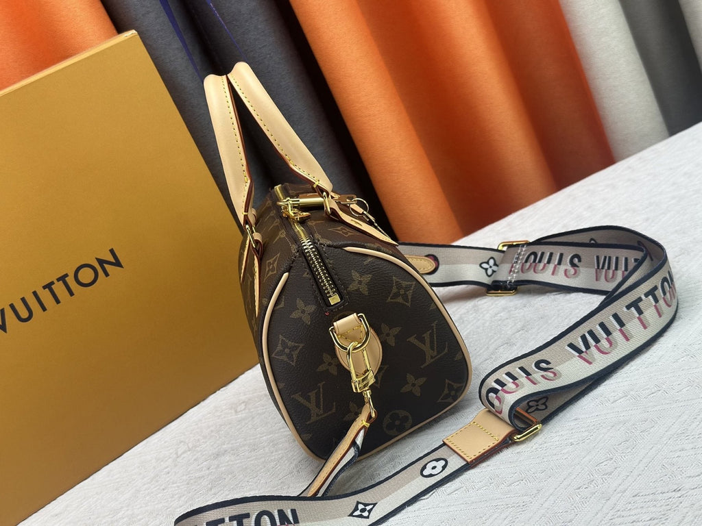 Louis Vuitton Speedy Bandoulière Character Monogram Bag — side