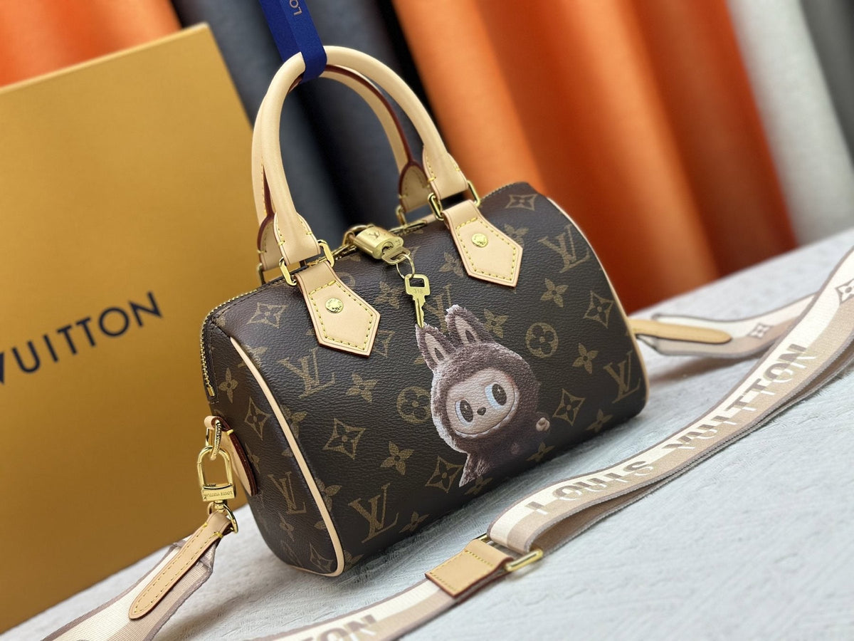 Louis Vuitton Speedy Bandoulière Character Monogram Bag — front