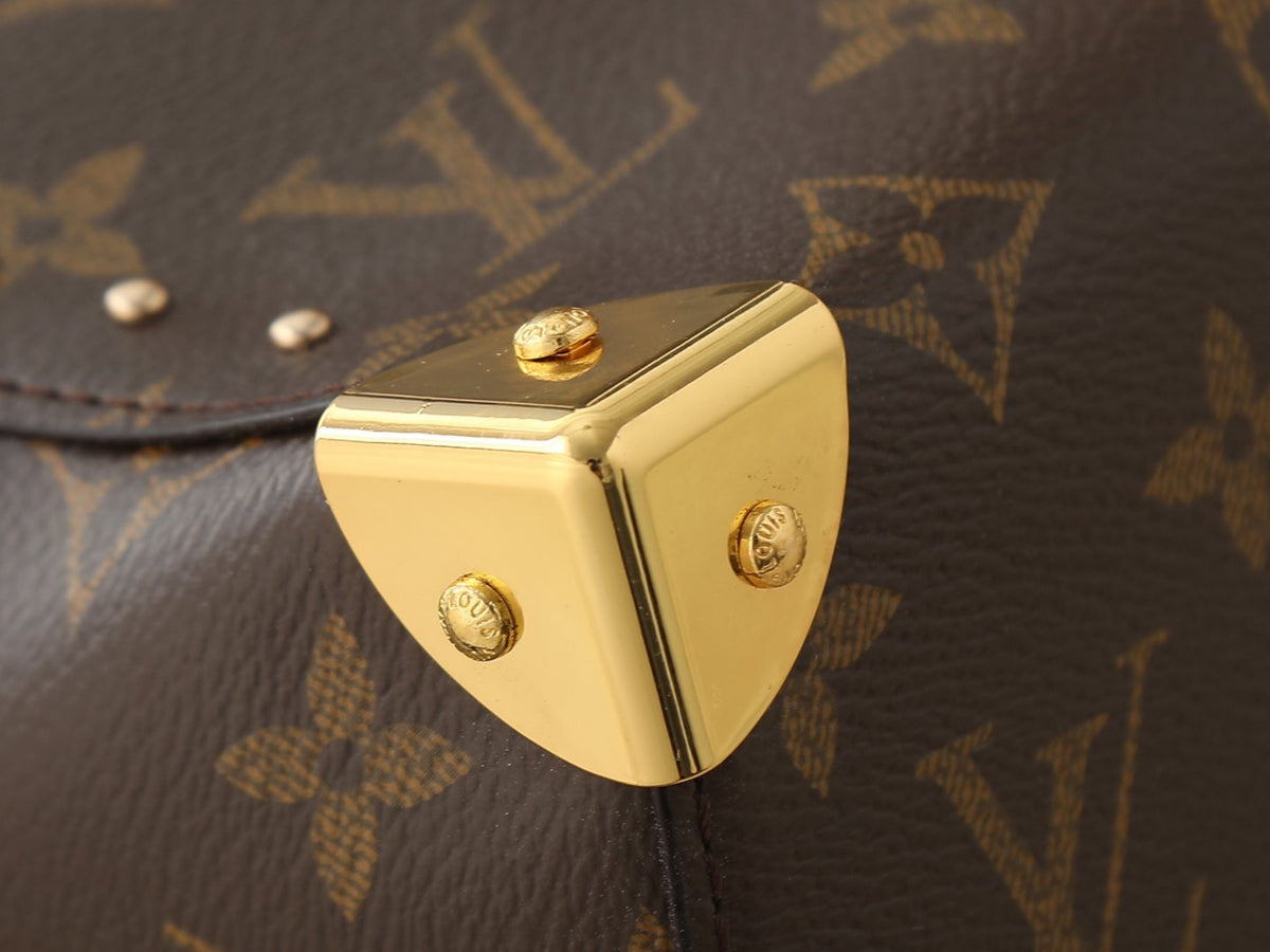Louis Vuitton Noé Trunk Drawstring Bucket Bag — detail