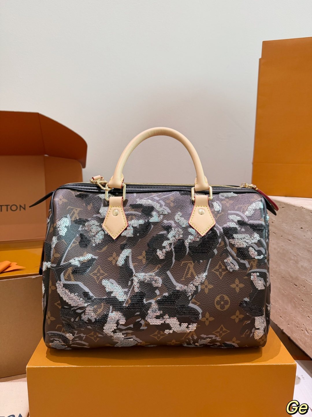 Louis Vuitton Speedy Soft Monogram Artwork Bag — back