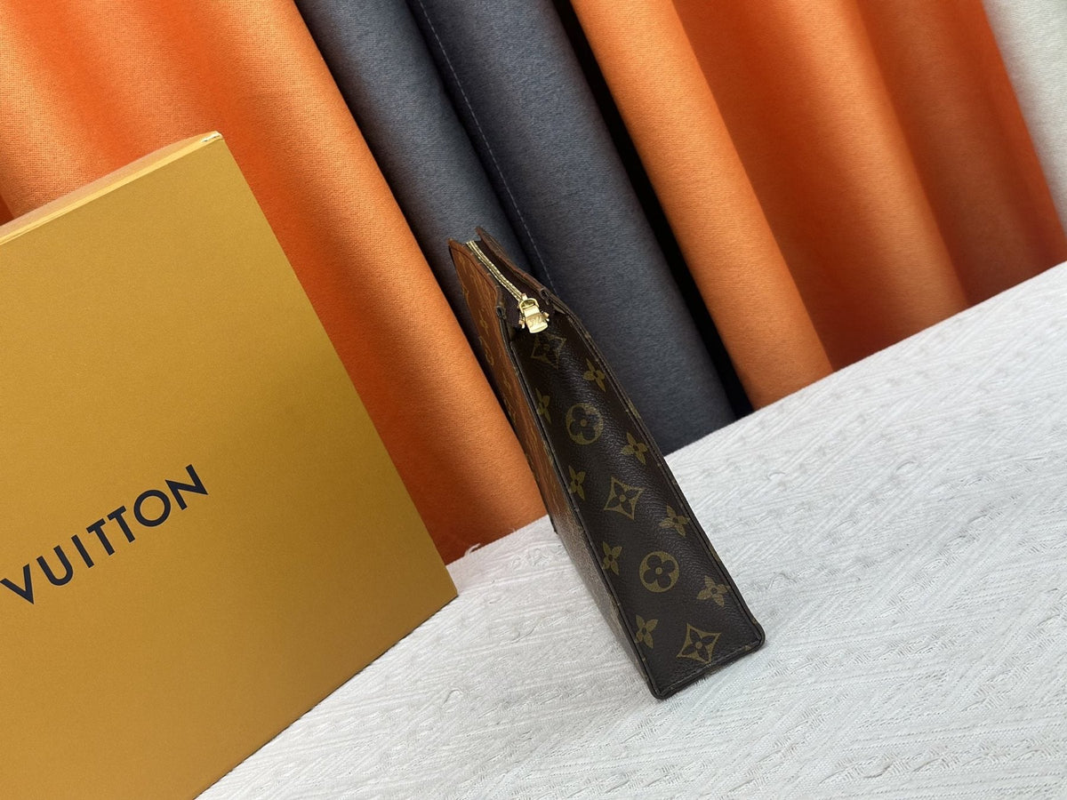 Louis Vuitton Monogram Toiletry Pouch — side