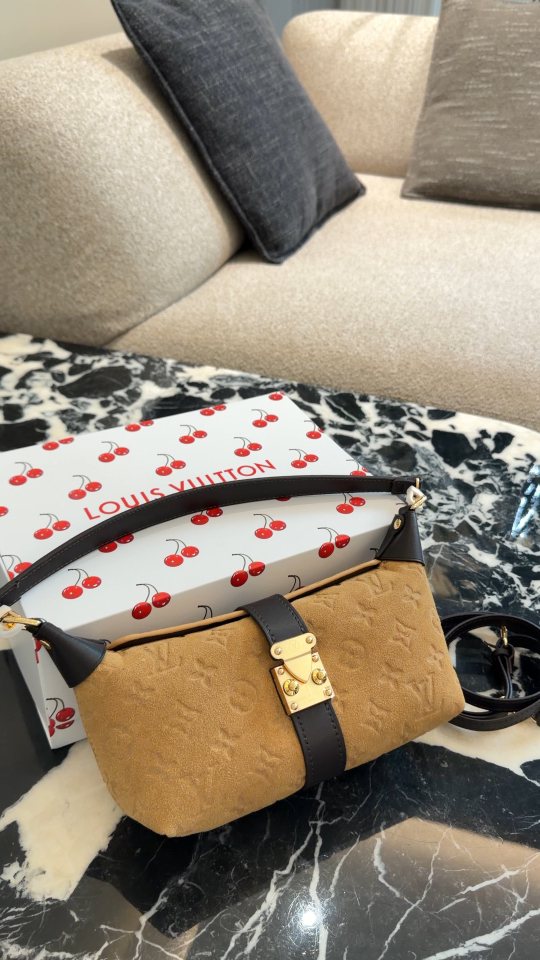 Louis Vuitton Mia Tan Shoulder Bag — hero