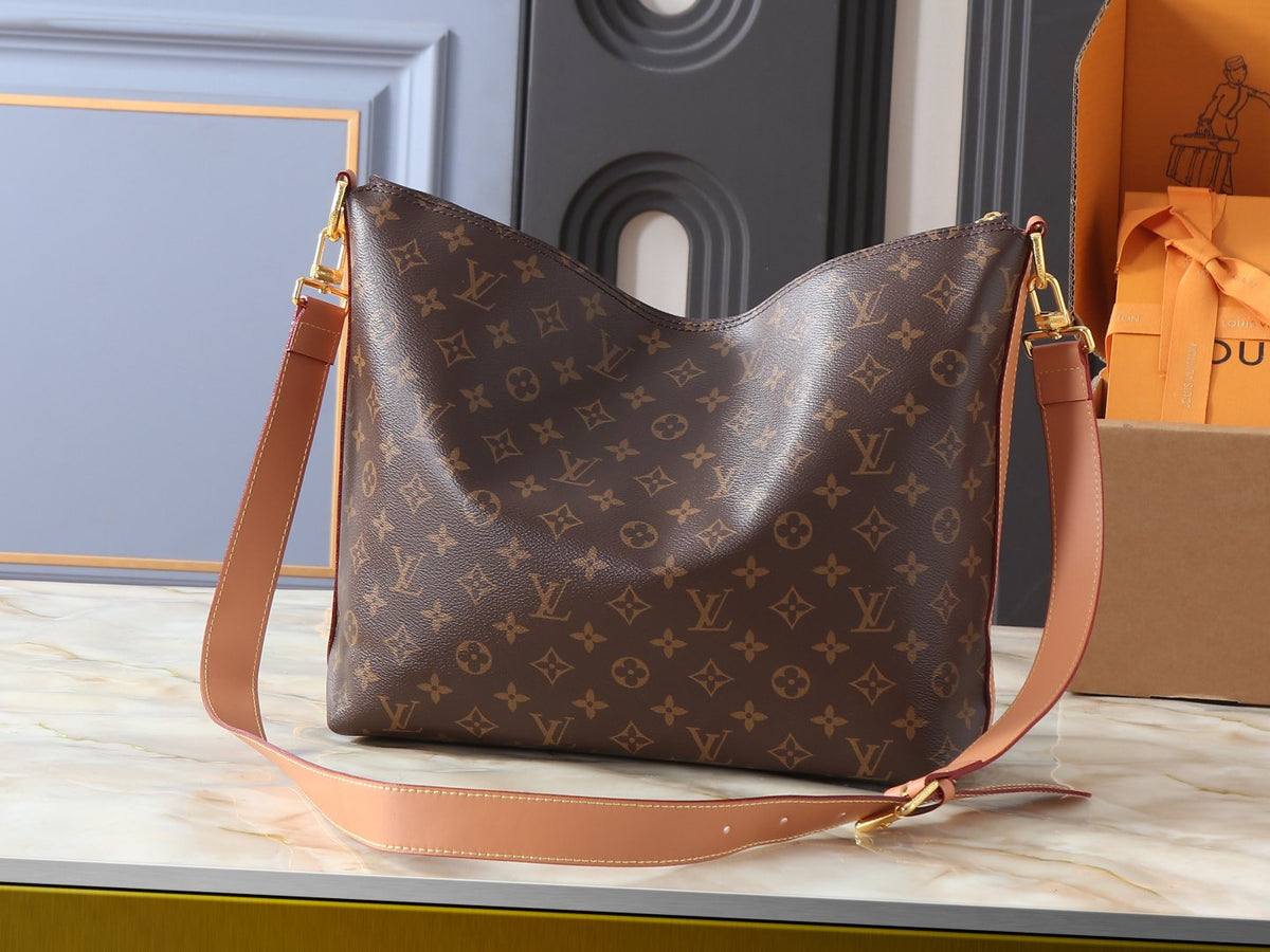 Louis Vuitton Vagabond Hobo Monogram Archive Bag — back