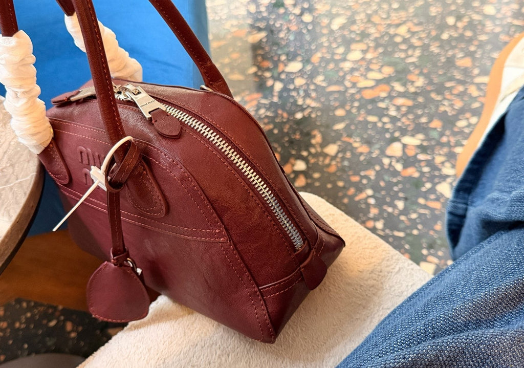 Miu Miu Vivant Bowling Bag — side