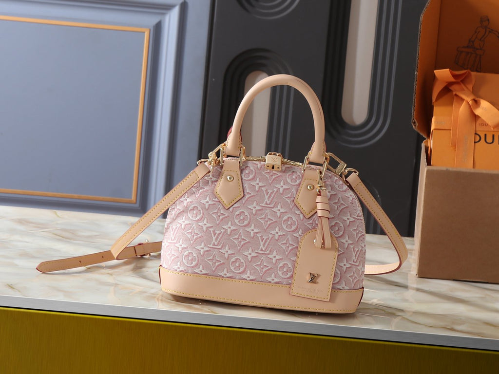 Louis Vuitton Alma BB Monogram Emblème Jacquard Handbag — hero