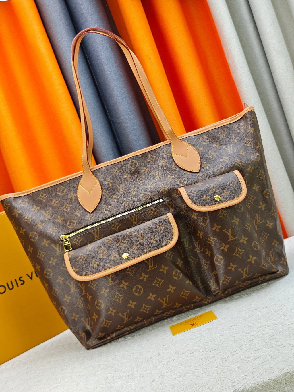 Louis Vuitton Nevereverfull Cargo Monogram Tote — hero