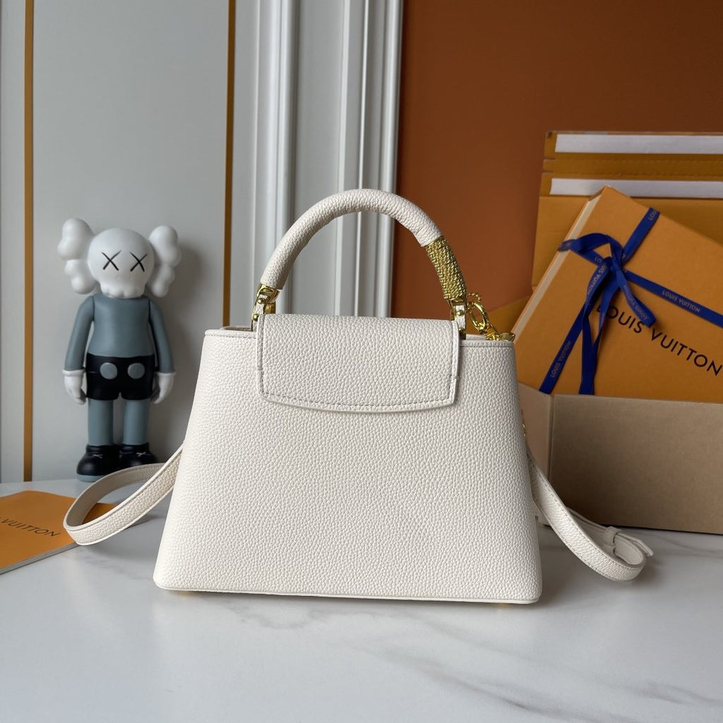 Louis Vuitton Capucines Nano V Mirage Top-Handle Bag — back