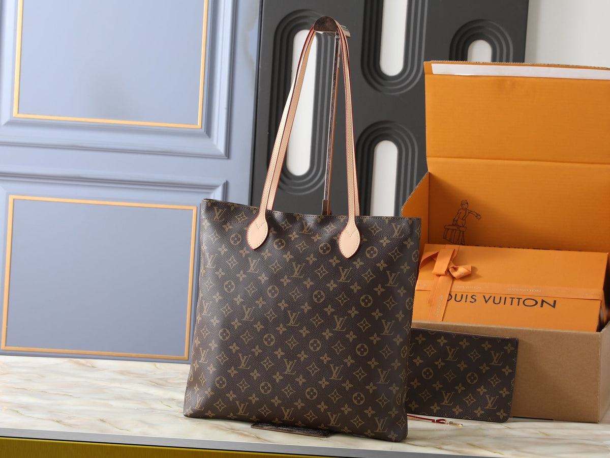 Louis Vuitton Carry It Monogram Animal Artwork Tote — back