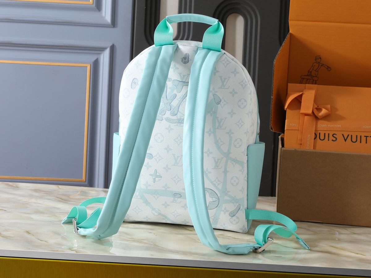 Louis Vuitton Discovery Monogram Backpack — back