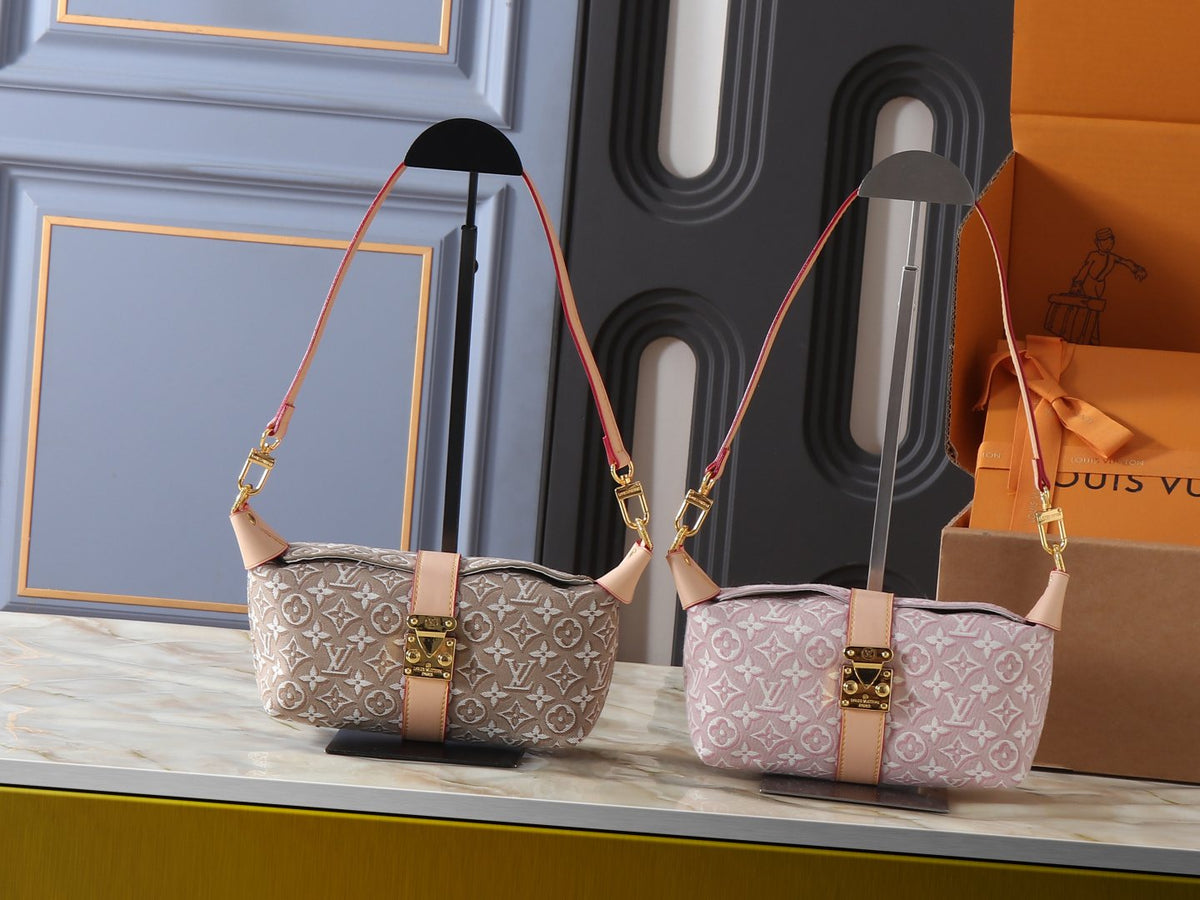 Louis Vuitton Pochette Mia Monogram Shoulder Bag — comparison