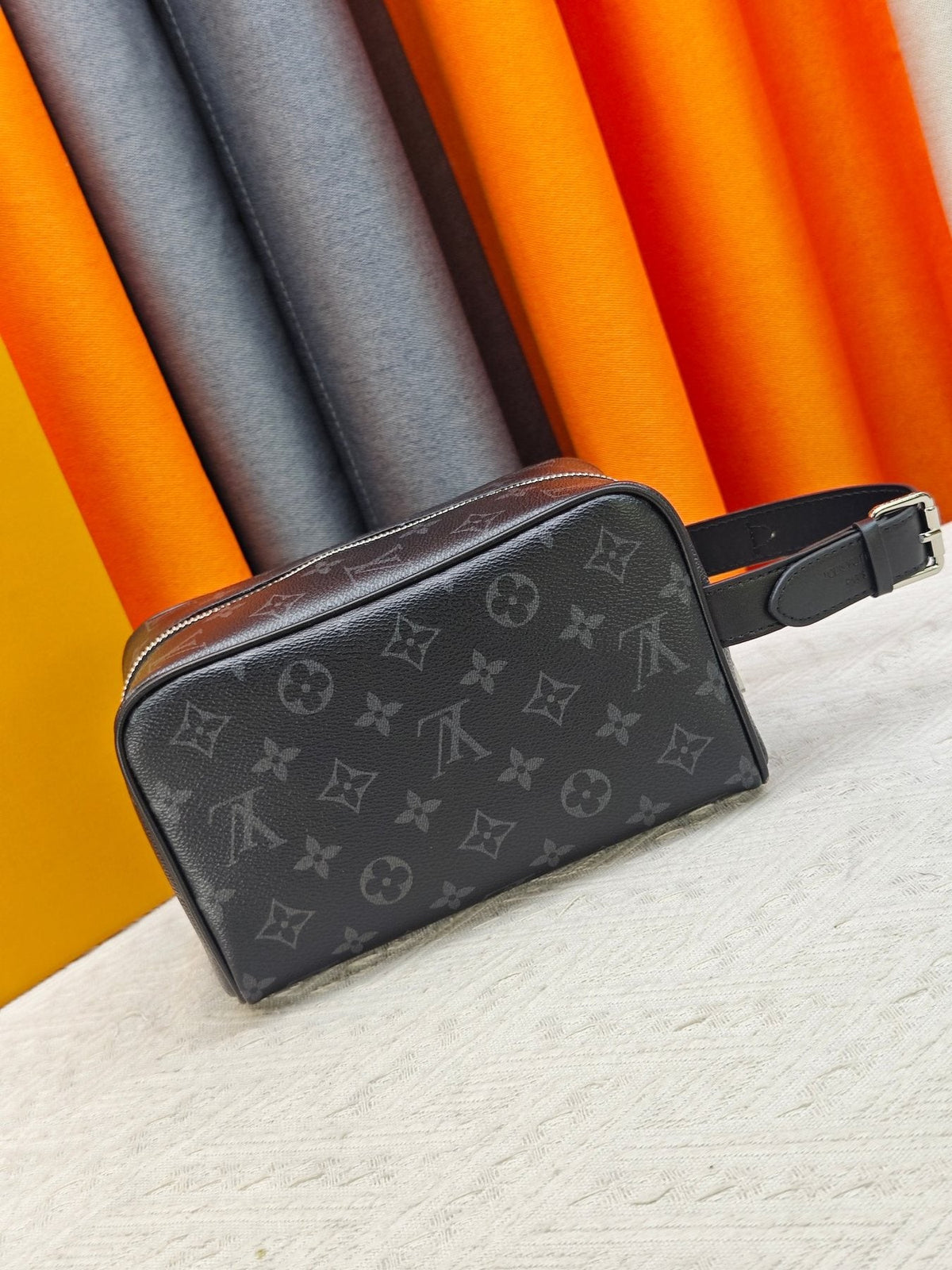 Louis Vuitton Locker Dopp Kit Cargo Toiletry Bag — back