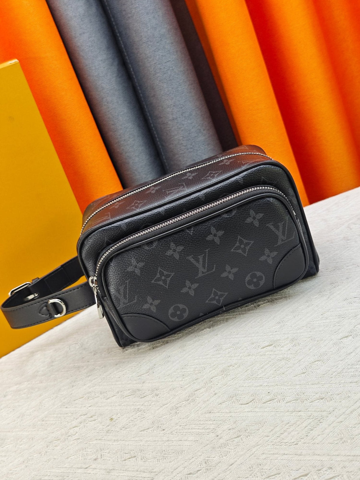 Louis Vuitton Locker Dopp Kit Cargo Toiletry Bag — hero