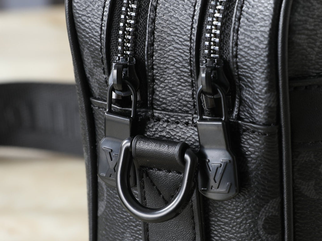 Louis Vuitton Alpha Monogram Messenger Bag — detail