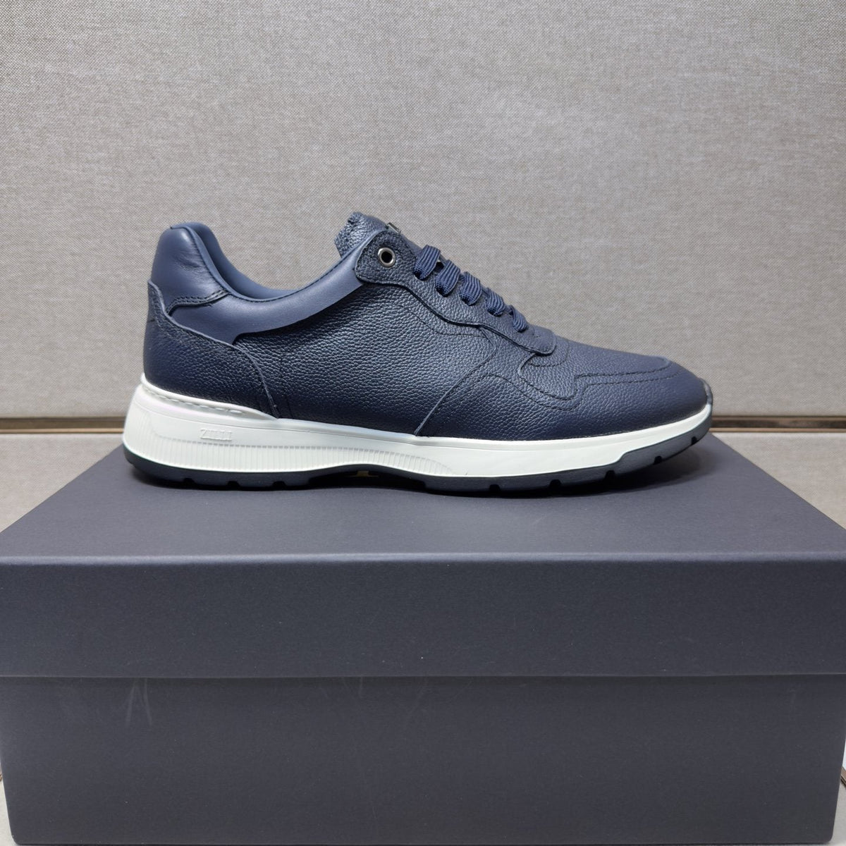 ZILLI Panel-Detail Lace-Up Sneakers — hero