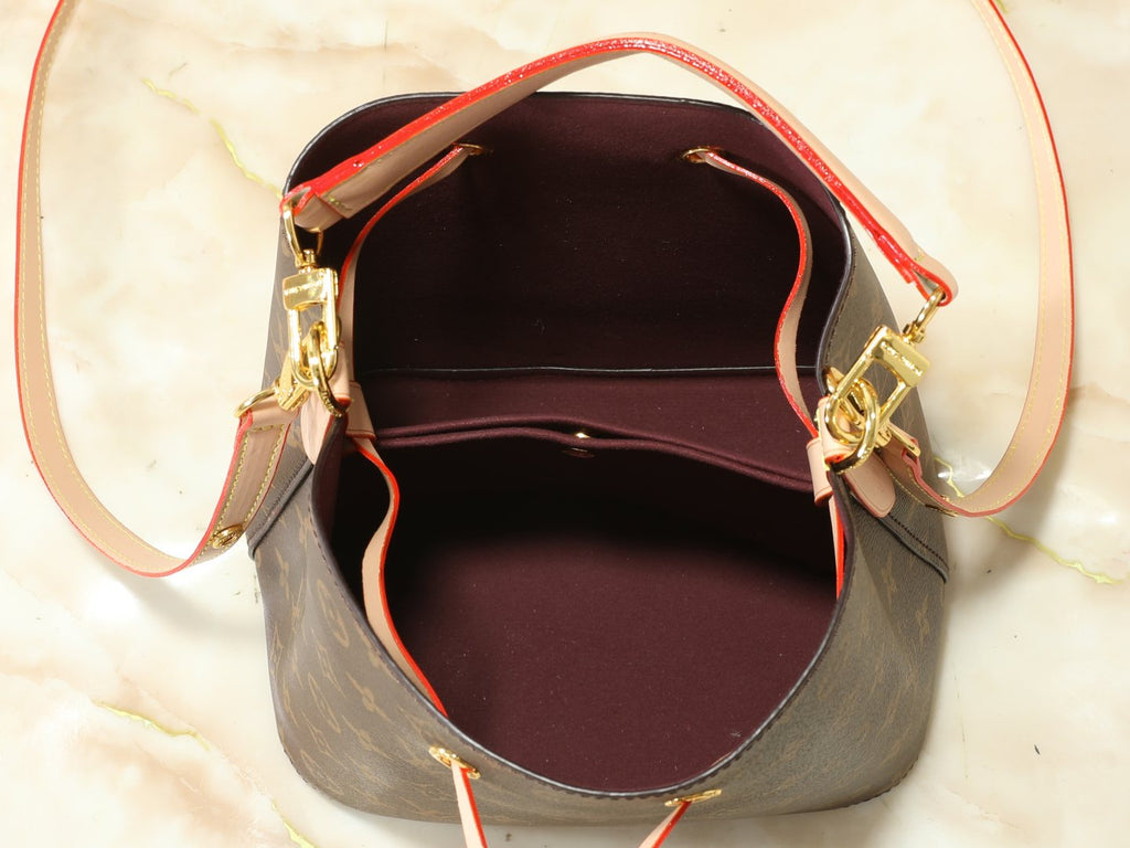 Louis Vuitton NéoNoé BB Monogram Bucket Bag — detail