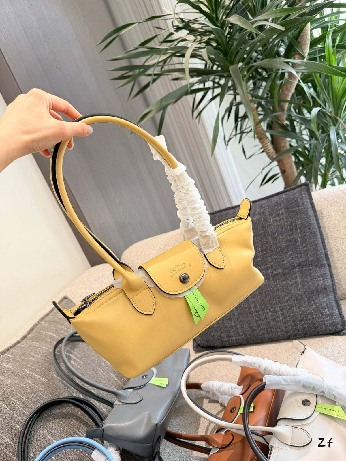 Longchamp Le Pliage Xtra Baguette Bag — front