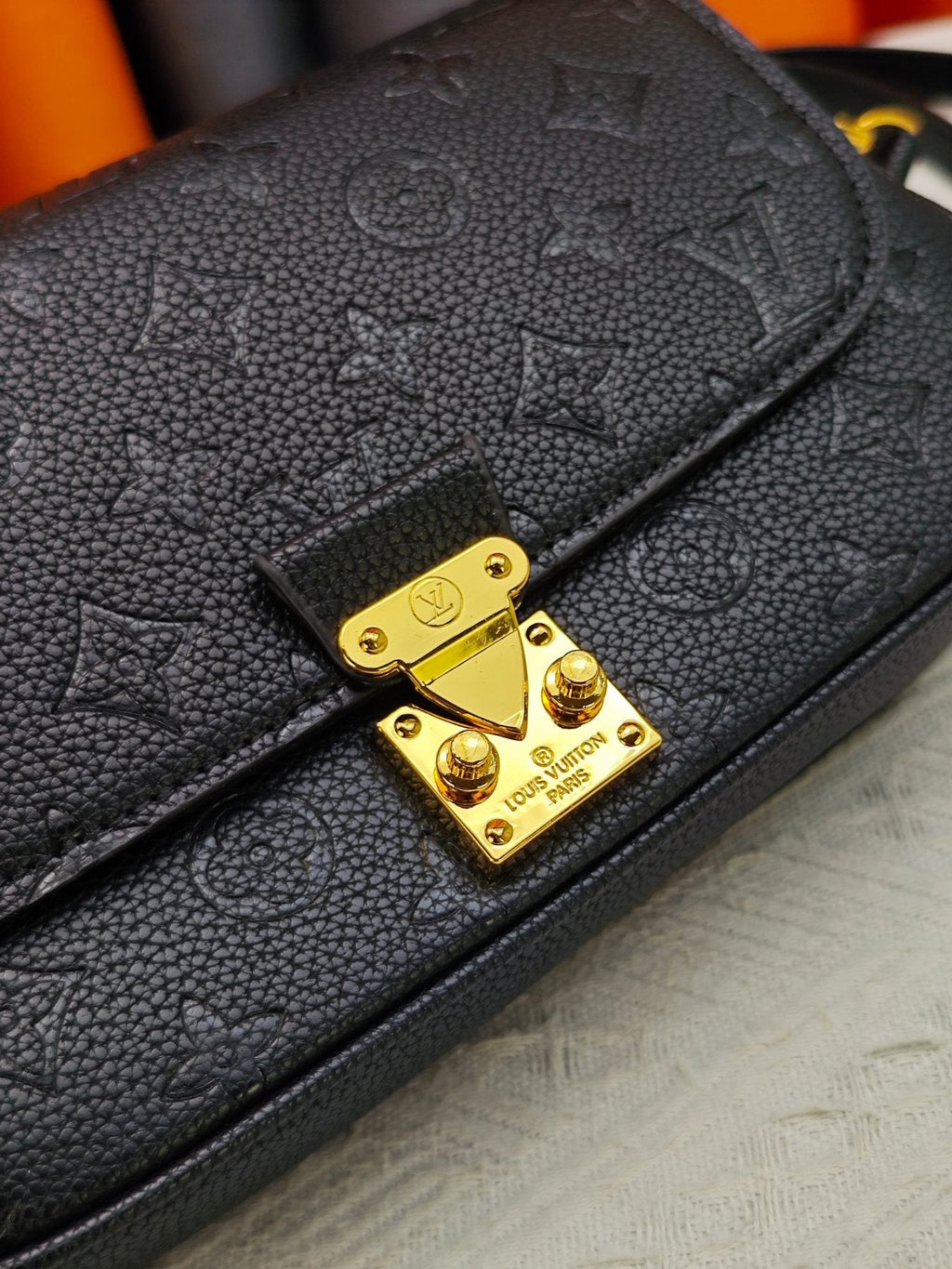 Louis Vuitton Pochette Métis Soft Monogram Handbag — detail